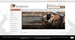 Desktop Screenshot of a-cazar.com